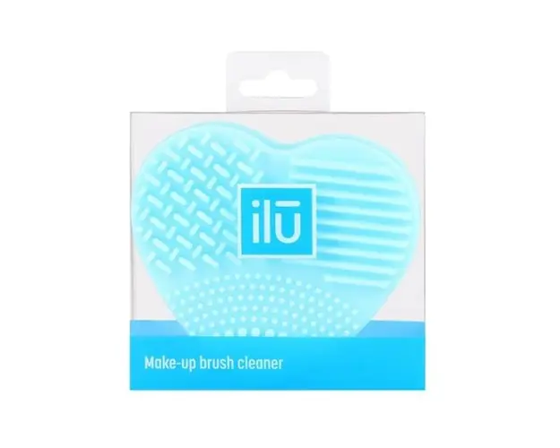 Accesoriu pentru curatarea pensulelor Ilu Makeup Brush Cleaner Blue, 1buc