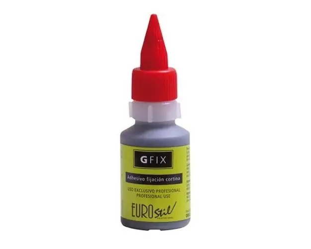 Adeziv negru mese extensii Eurostil, fabricat din latex natural, 50 ml