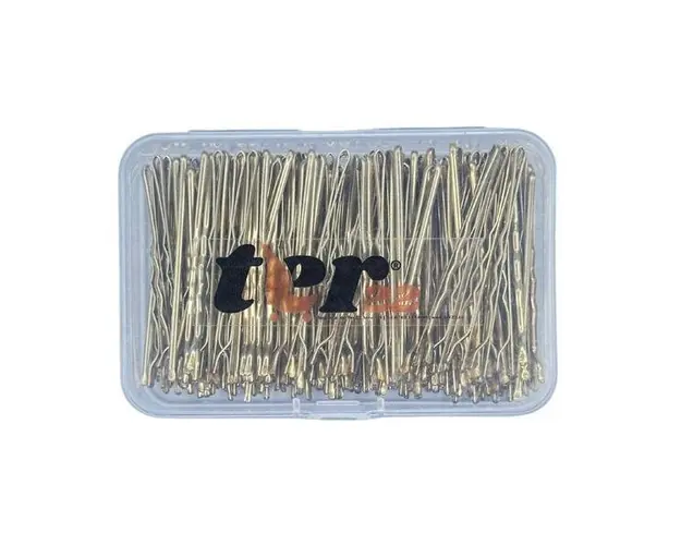 Agrafe de par ondulate aurii, cu bulb, Ter22, 5 cm, 105gr