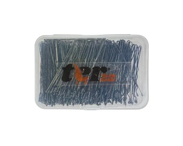Agrafe de par ondulate negre, cu bulb, Ter22, 5 cm, 105 g