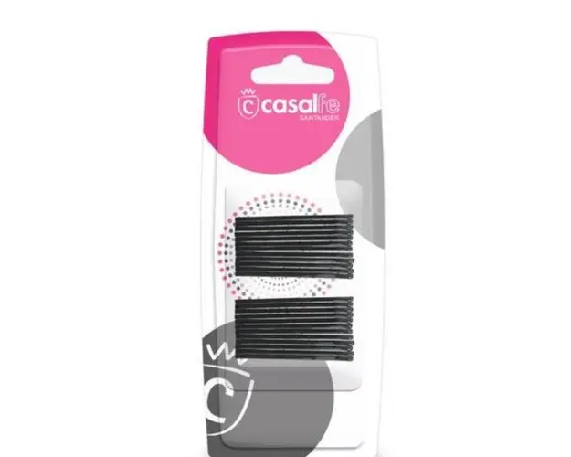 Agrafe pentru par, negre Casalfe 787, 24 buc