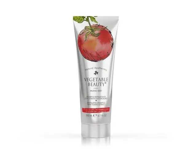 Sampon revitalizant cu extract de rosii Vegetable Beauty 200ml