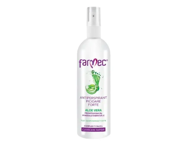 Antiperspirant Picioare Forte cu Aloe Vera Farmec, 200ml