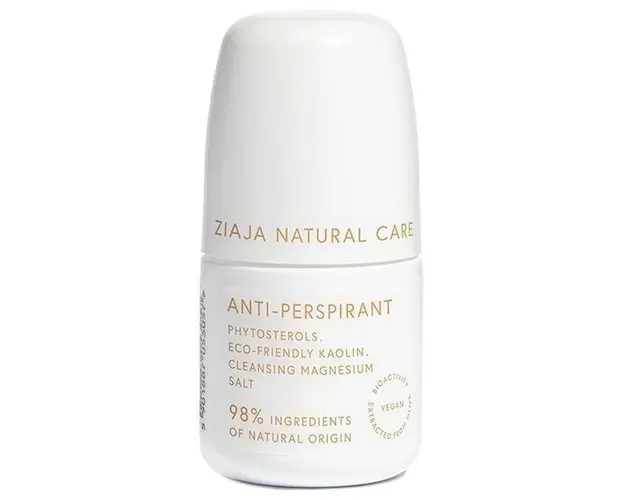 Antiperspirant Roll-on fara Saruri de Aluminiu - Ziaja Natural Care Anti-Perspirant, 60 ml