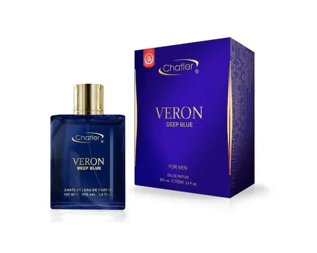 Apa de Parfum pentru Barbati - Chatler EDP CH Veron Deep Blue Men, 100 ml