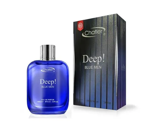 Apa de Parfum pentru Barbati - Chatler EDP Deep Blue Men, 100 ml