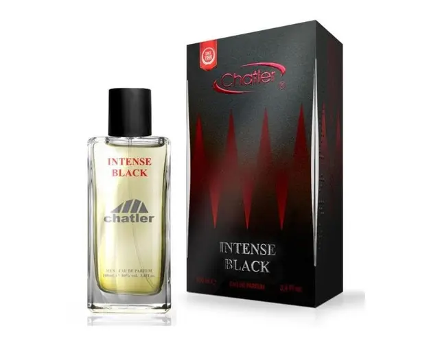 Apa de Parfum pentru Barbati - Chatler EDP Intense Black Men, 100 ml