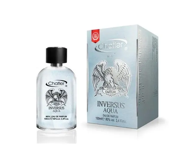 Apa de Parfum pentru Barbati - Chatler EDP Inversus Aqua Men, 100 ml