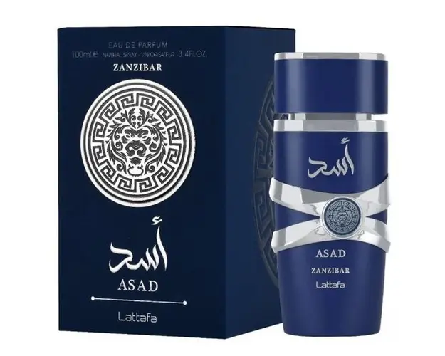 Apa de Parfum pentru Barbati - Lattafa Perfumes EDP Asad Zanzibar, 100 ml