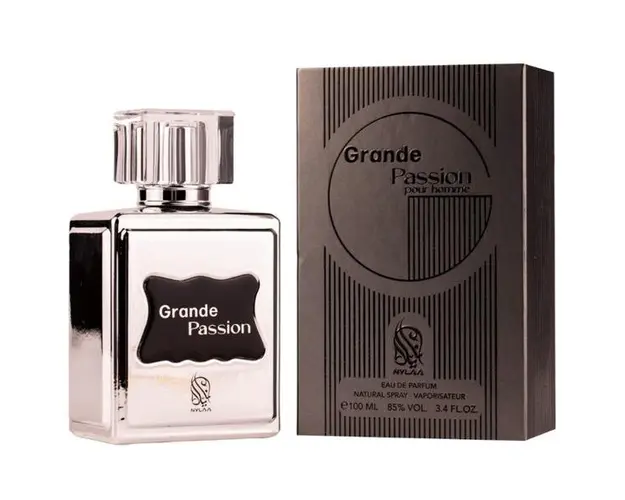 Apa de Parfum pentru Barbati - Nylaa EDP Grande Passion, 100 ml