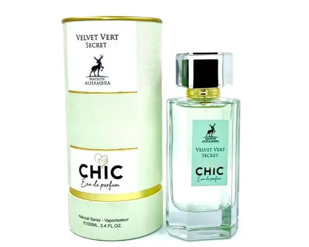 Apa de Parfum pentru Femei - Maison Alhambra EDP Chic Velvet Vert Secret, 100 ml