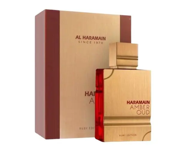 Apa de Parfum Unisex - Al Haramain EDP Amber Oud Ruby Edition Spray, 60 ml