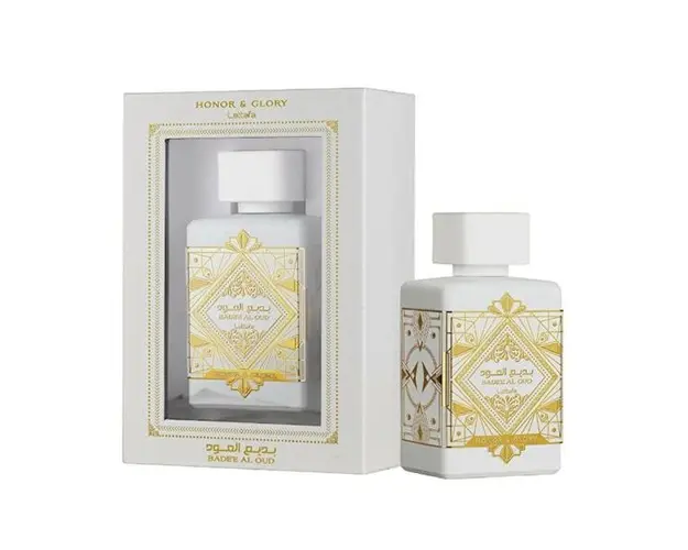 Apa de Parfum Unisex - Lattafa Perfumes EDP Bade&rsquo;e al Oud Honor &amp; Glory, 100 ml