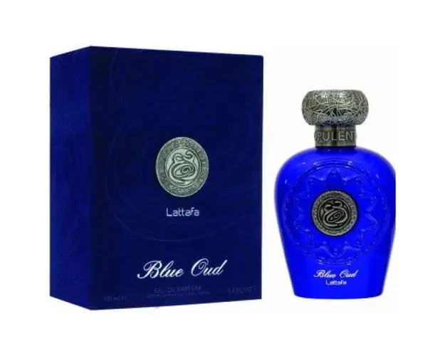 Apa de Parfum Unisex - Lattafa Perfumes EDP Opulent Blue Oud, 100 ml