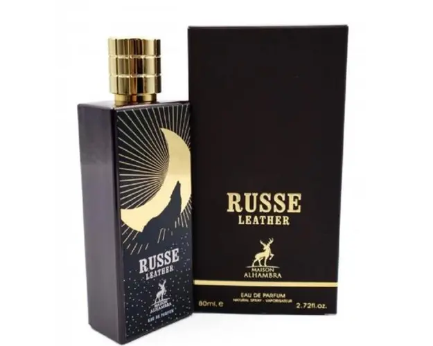Apa de Parfum Unisex - Maison Alhambra EDP Russe Leather, 80 ml