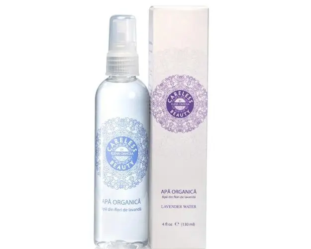Apa micelara, Naturala 100%, din flori de Lavanda, Careless Beauty, 130 ml