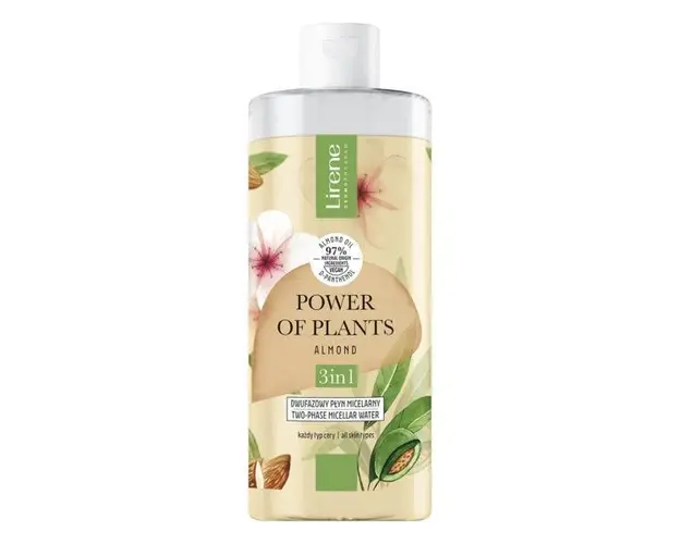 Apa micelara 3in1 bifazica Lirene Power of Plants, 400ml
