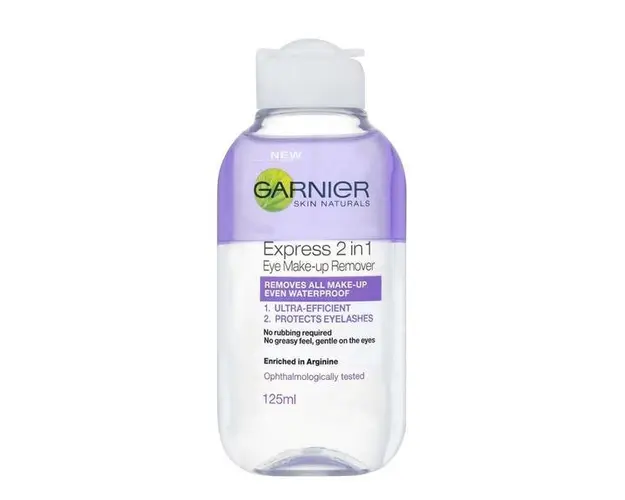 Apa micelara bifazica pentru ochi cu arginina Skin Naturals, Garnier, 125 ml