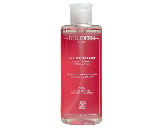 Apa Micelara pentru Pielea Sensibila - Doliderm Eau Micellaire Peaux Sensibles Visage &amp; Yeux, 500 ml