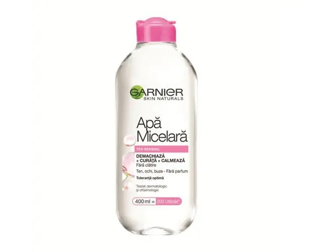 Apa micelara pentru ten sensibil Skin Naturals, Garnier, 400 ml 
