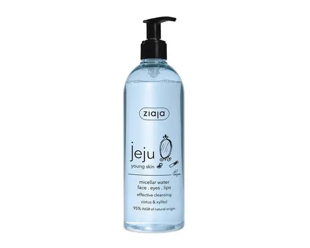 Apa Micelara - Ziaja Jeju Blue Young Skin Micellar Water, 390 ml