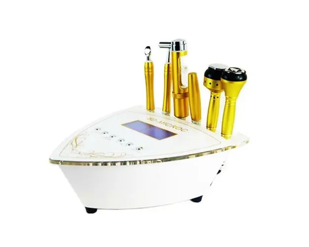 Aparat 5in1 Cosmetic BIO RF Portabil Injectare Fara Ace Botox, Acid Hialuronic, Mezoterapie, Ciocan Rece,Ingrijire Ochi, Aparat Cosmetic Facial, Perfect