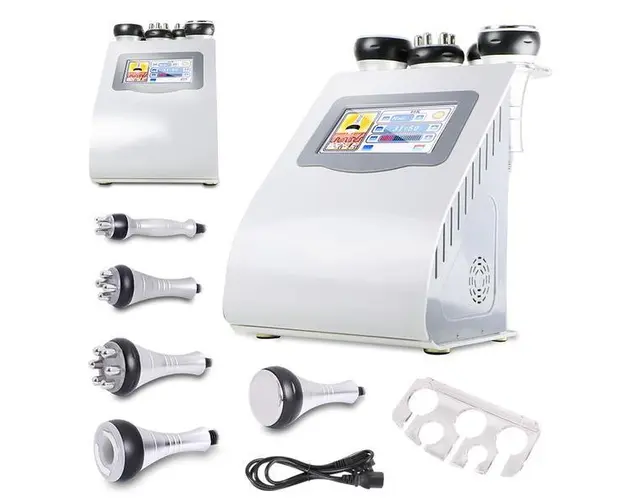 Aparat Cosmetic 5in1 Cavitatie in vid, Tripolar, Multipolar RF Slabire in greutate, Indepartare celulita, Slabire Rapida, Radiofrecventa Profesional Salon, 61 TotulPerfect