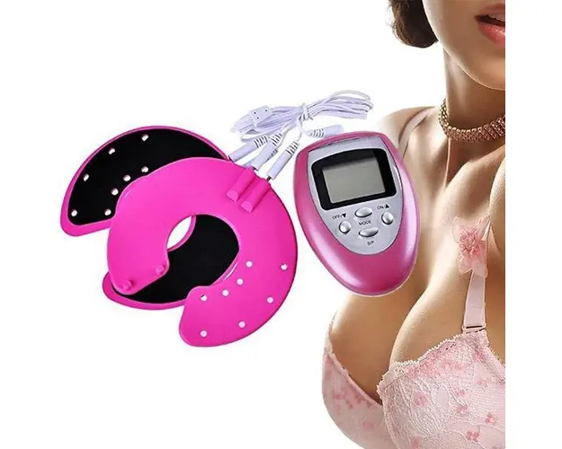 Aparat Cosmetic Electrostimulare Sani, Indepartarea grasimii, Masaj, Tonifierea pielii, Ingrijirea/Tonifierea Sanilor, 2 Pads Perfect