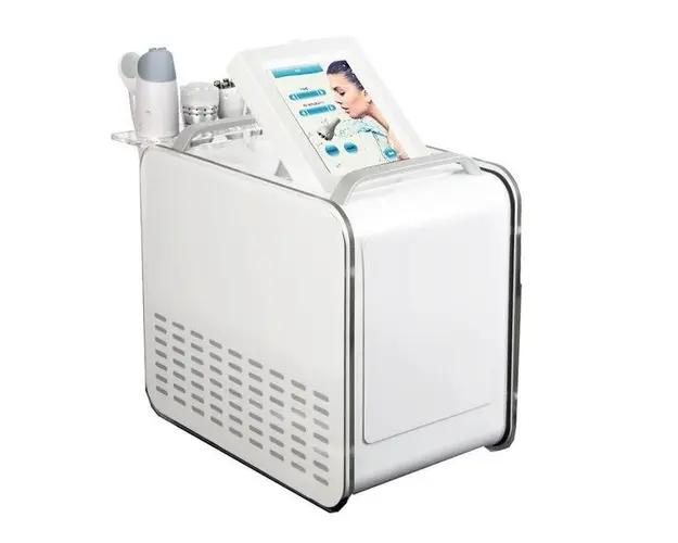 Aparat Cosmetic Profesional 4in1 Mezoterapie, Ciocan Rece, Oxygen Jet Peeling, RF Curatare, Hidratantare, Lifting Saloane, Indepartarea Acneei, Ultrasunete, RF S585