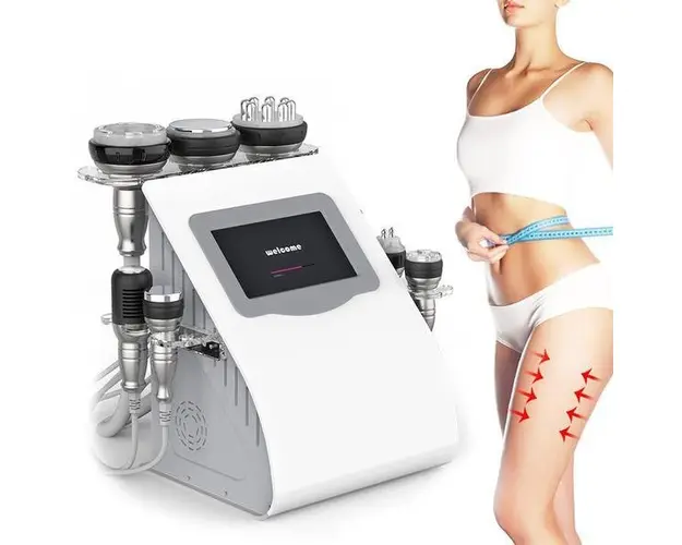 Aparat Cosmetic Profesional 8in1 TotulPerfect, Vacuum, Cavitatie 2.0, Multipolar RF, Ten si Ochi, Slabire Rapida, Indepartare celulita, Radiofrecventa Lifting Profesional Salon SB-98D1