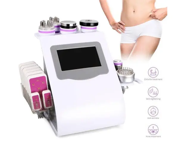 Aparat Cosmetic Profesional 9in1 Lipolaser, Vacuum, Cavitatie, Multipolar RF, Ten si Ochi, Slabire Rapida Anticelulitic, Radiofrecventa Lifting SB-76D1MAXSB