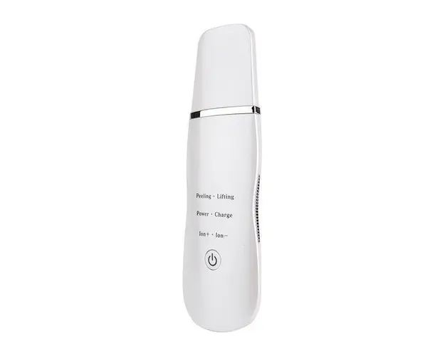 Aparat Cosmetic Skin Scrubber, Peeling Exfoliator Facial, Multi-Functional Face Lifting Beauty Machine, White, 028 TotulPerfect