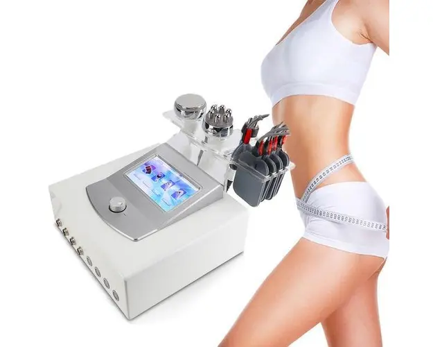 Aparat Cosmetic TotulPerfect 5in1 Cavitatie 40K, EMS, Tripolar, Multipolar RF Slabire in greutate, Indepartare celulita, Slabire Rapida, Radiofrecventa Lifting Profesional Salon Kim9