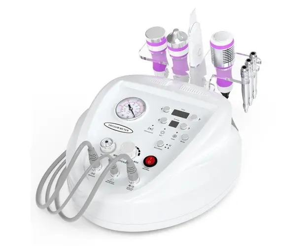 Aparat Cosmetic TotulPerfect Profesional Diamond Micro-Dermabraziune, Lifting Ten Profesional Salon, RF Ultrasunete 3Mzh, Indepartare Puncte Negre, Skin Rejuvenation Ballerina 904