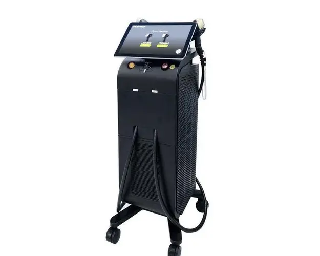 Aparat epilare definitiva Ice Titanium Pro laser putere 1200W+1800W 2 manipuli 3500W aparat 755+808+1064nm 80.000.000 impulsuri Wellness Hub
