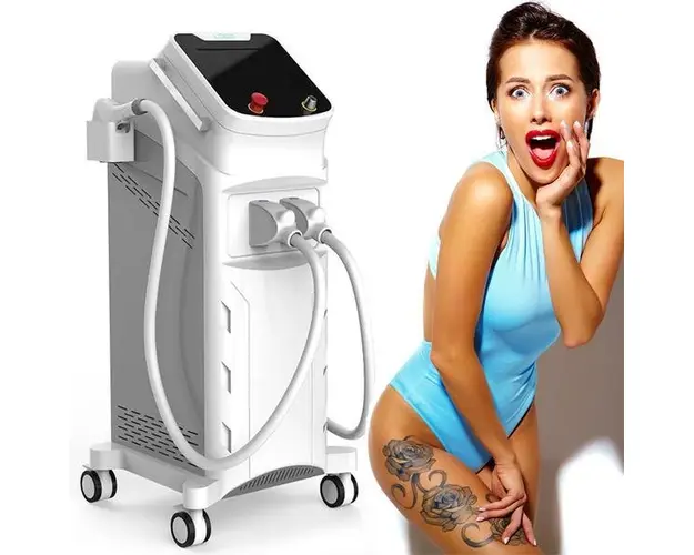 Aparat Epilare Definitiva Ice Platinium OPT IPL SHR E-light 300.000 Impulsuri, Epilare Laser Profesionala Salon Bellisima