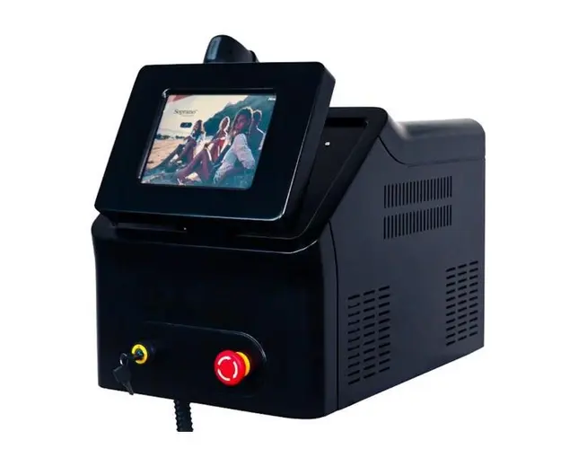 Aparat Epilare Iceplatinium Portabil 600W 808nm, 755nm, 1064nm Dioda Laser, 50mil Impulsuri, Epilare Laser Definitiva Profesionala Salon Cool Refrigeration