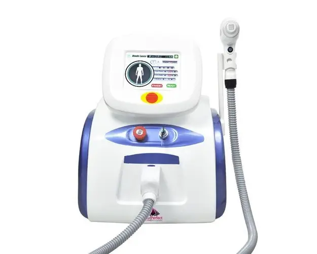 Aparat Epilare Portabil 800W 808nm Dioda Laser, 50mil Impulsuri, Epilare Laser Definitiva Profesionala Salon Cool Refrigeration Black