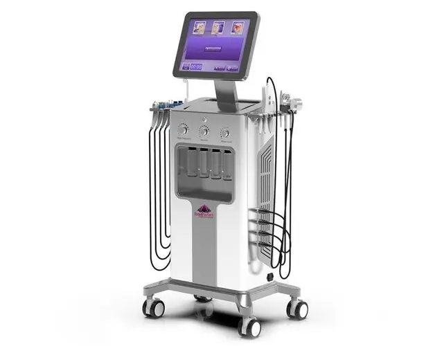 Aparat Facial Oxigen Revive II Hidroxigen RF Cooling Indepartare Puncte Negre, Hydra si Diamond Dermoabraziune, Curatare, Hidratare, Lifting Saloane, Indepartarea Acneei, Oxy Spray RF