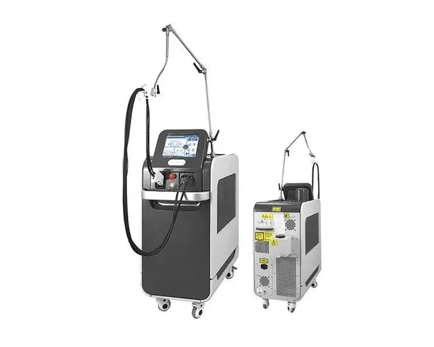 Aparat Laser Long Pulsed Nd Yag Laser 1064nm, Laser Alexandrite 755nm Inderartare Par, Rejuvenare Faciala, Difuzare Rozacee, Anti Acnee, Eliminarea Pigmentare, GentleLaser Pro