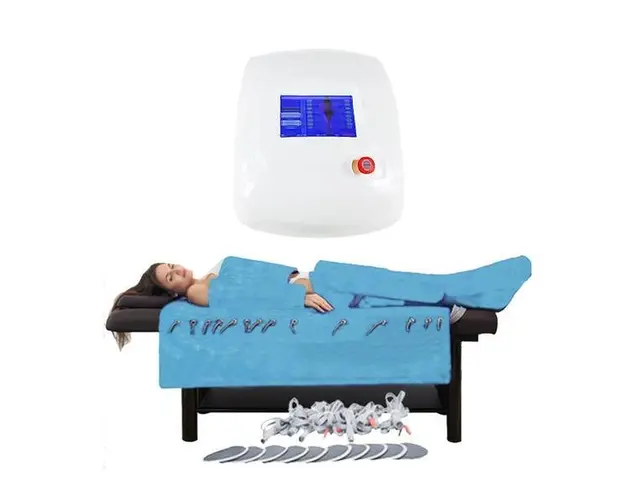 Aparat LCD Drenaj limfatic, EMS,Infrarosu Profesional de Slabit Presoterapie, Pierdere in Greutate, Anti Celulita, Detox Body Spa 6809