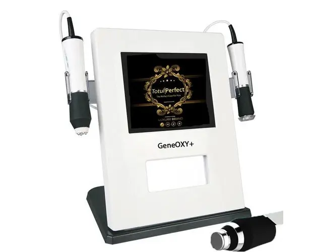 Aparat CO2 OXIGENARE Lifting Profesional Radio Frecventa si Ultrasunete 3 Manipuli, Lifting facial, Oxigen RF AntiRid GQ+