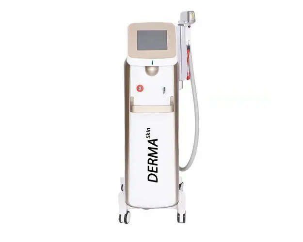 Aparat MED Epilare Definitiva Laser Dioda 3Lungimi 755, 808, 1064nm Profesional 1600W Dioda Laser, 50mil Impulsuri DERMASkin Gold