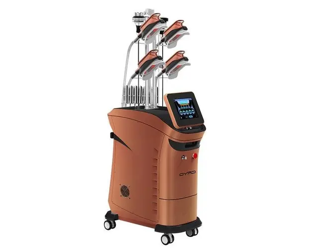 Aparat Profesional 5 Manipuli Criolipoliza 360 DeepCool, Cryoterapie Indepartare celulita, Fat Freezing Lifting Salon, Deepsculpture Gold