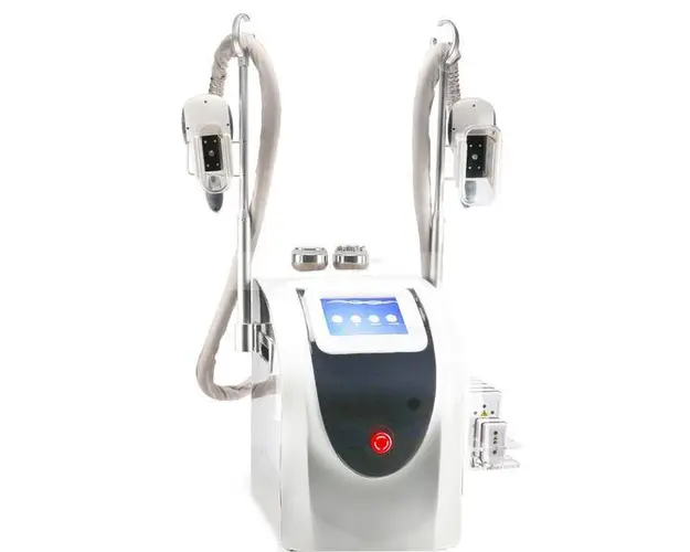 Aparat Profesional Criolipoliza Dublu, Lipolaser - Liposuctie Virtuala, RF Fototerapie Indepartare celulita, Cavitatie Radiofrecventa Lifting Salon, SLim UP