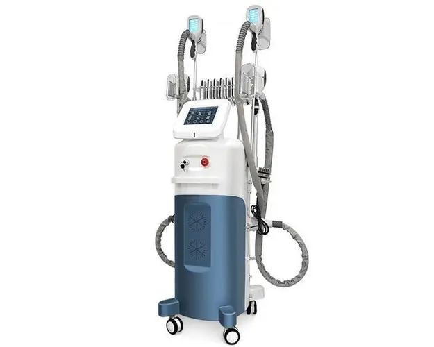 Aparat Profesional Criolipoliza Multifunctional, Lipolaser - Liposuctie Virtuala, RF Fototerapie Indepartare celulita, Cavitatie 40K, Radiofrecventa Lifting Salon, 360 CRIOSCULPT SUPERCOOL