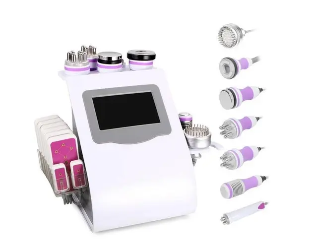 Aparat Profesional Lipolaser-Liposuctie Virtuala, Vacuum Cavitatie 2.0, Multipolar RF, Ten si Ochi, Slabire in greutate, Indepartare celulita, Radiofrecventa Lifting Salon 76D1MAX