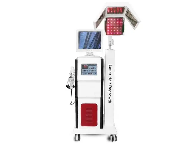 Aparat Regenerare Capilara LED Dioda Laser Rece 650nm, Refacere fir par Profesional Salon Anti Cadere Par Violla