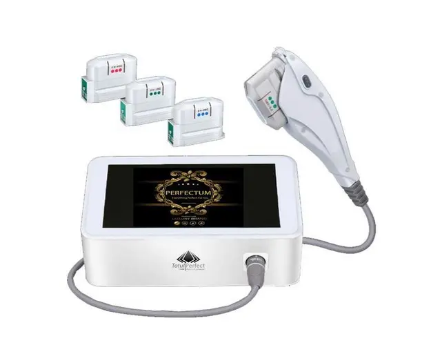 Aparat Rejuvenare Faciala Hifu Facial High Intensity Focused Ultrasound, Skin Rejuvenation, Lifting Profesional Salon 3 Cartuse
