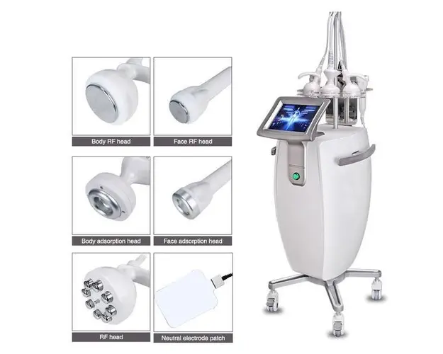 Aparat Remodelare Corporala 5in1 OctipolRF, Smart Vacuum, Cavitatie Profesional CellPro 